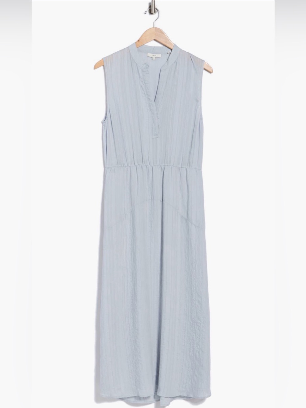 VINCE Sleeveless Light Blue Maxi Dress - Casual Everyday